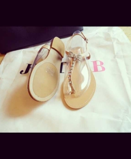 Sandalen mit Strass besetzen Applikationen Gr. 39 