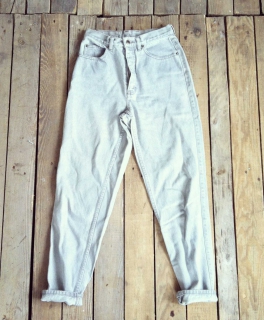 TEDDY'S High Waist Jeans Vintage 80er 90er Washed 