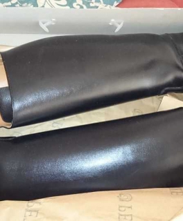 Echtleder-Reitstiefel 