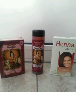 henna sortiment (shampoo + haarfarbe) 