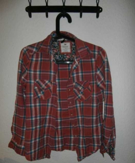 Karierte Bluse von Denim