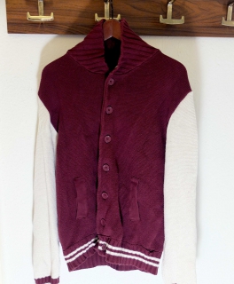 Collegejacke / strickjacke von Shore Leave, Gr. M