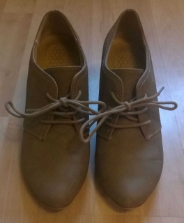 Beige Stiefeletten von Graceland - Gr. 40 - NEUWERTIG