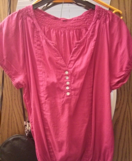 Süße Bluse in Pink