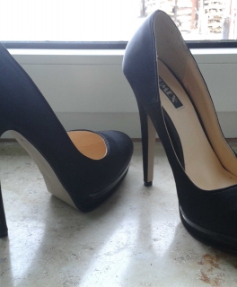 High Heels, schwarz, 39
