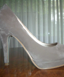 Blogger Style: High Heels, beige, nude - neu. Gr. 38