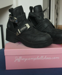 Jeffrey Campbell Coltrane Cut Out Boots