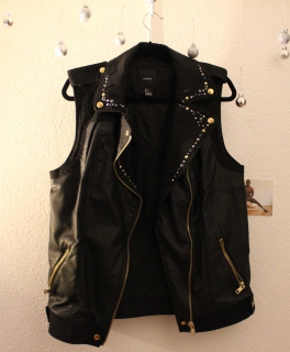 Lederweste|Biker|Blogger|Nieten