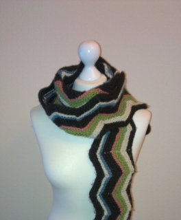 Bunter Strickschal von Esprit