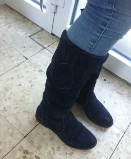 Winterstiefel Wildleder