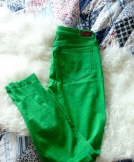 coole grüne Jeans, Esprit 