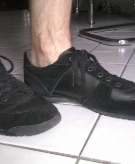 schwarze Sansibar Sneaker