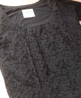 Langärmliges Hollister Spitzentop