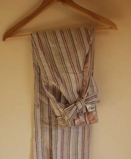 gestreifte Schlafanzugshose