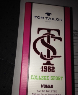 Tom Tailor TCS 1962 College Sport Woman Eau de Toilette 50 ml
