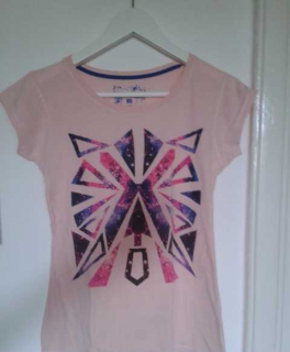 T-Shirt Galaxie bunt