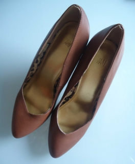 H&M Pumps cognac braun 39