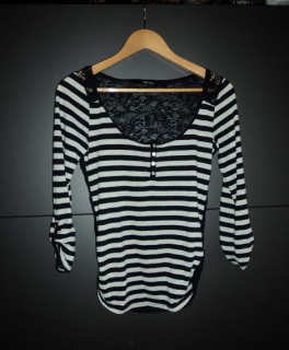 gestreiftes oberteil