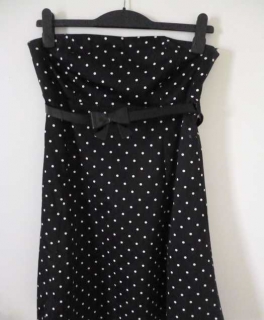 50´s-Kleid mit Polkadots