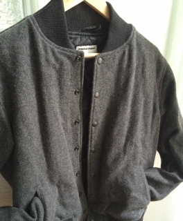 American Apparel Wool Club Jacket / Bomberjacke - Varsity College Jacke- Original - Unisex XS