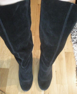 Fornarina Stiefel Wedges/Keilabsatz schwarz Gr.36