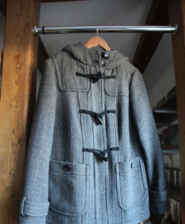 Grauer Mantel in Gr 42 von s.Oliver