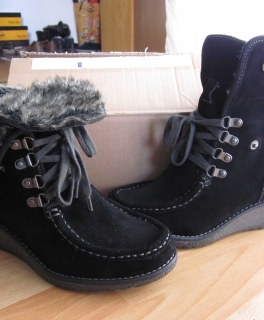 Marco Tozzi Stiefeletten schwarz 37