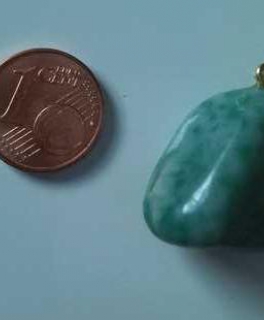 Steinanhänger türkis