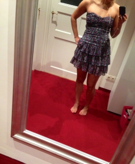 Express Kleid / Kleid mit Blumenprint