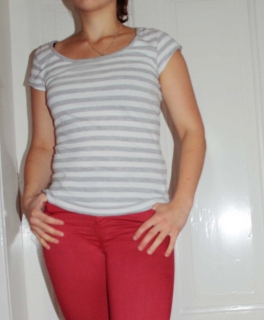 Himbeer Hose von Topshop