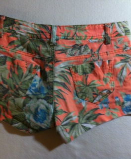 Hotpants mit Aufdruck