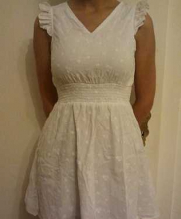 süßes Sommerkleid Babydoll Spitze Vintage