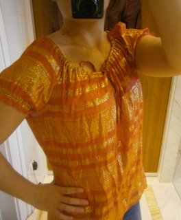 Elegantes auffälliges Shirt! SEIDE !!