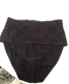 Miederhose Gr. 40 schwarz neu! Hose Mieder Bauchweg mit Spitze