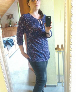 Shirt Tunika Bluse H&M Gr. L