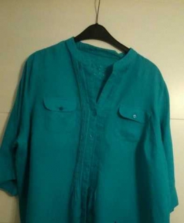 grüne Bluse