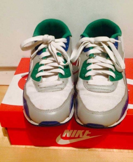 NIKE // Blau  Grüne Nike Air Max 90