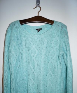 Mintfarbener Pulli von H&M