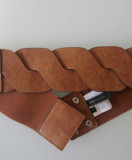 BCBG Max Azria Gürtel Taillengürtel Gr. XS - cognac