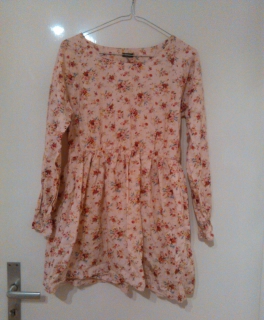 Neu! Mori Girl Blusenkleid, Blümchenmuster, Gr. XXS/XS (32/34)