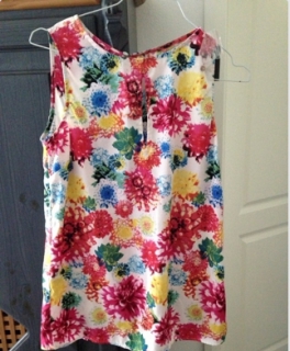 Bluse mit Blumenprint