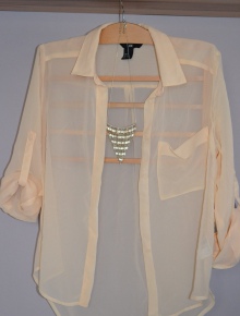 Neue! Transparente Bluse von H&M  