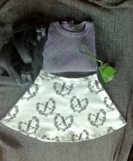 neuer skaterrock h&m 