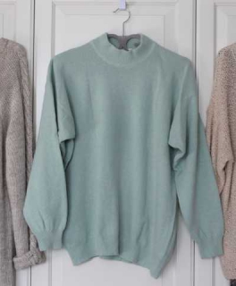 Pullover Vintage Mintgrün