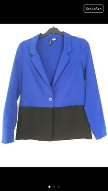 Langer 2 farbiger Blazer