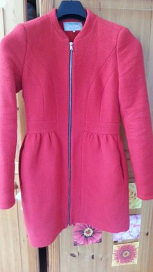 Mantel rot Zara M 36 38 