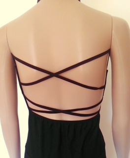 Primark Sexy Abendkleid Cocktailkleid Partykleid Minikleid Stretchkleid Schwarz+Tanga S/36 PayPal möglich