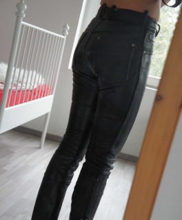 Lederhose Motorrad / Biker Hose