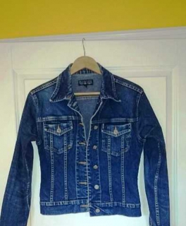 Jeansjacke Stretch Gr. S