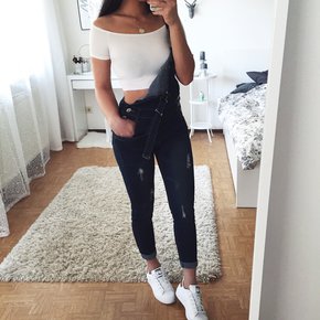 Denim Jeans Latzhose